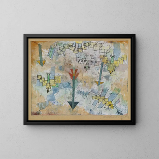 Paul Klee - Birds Swooping Down and Arrows.webp