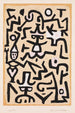 Poster von Schauspielern - Paul Klee — gerahmtes Bild an der Wand