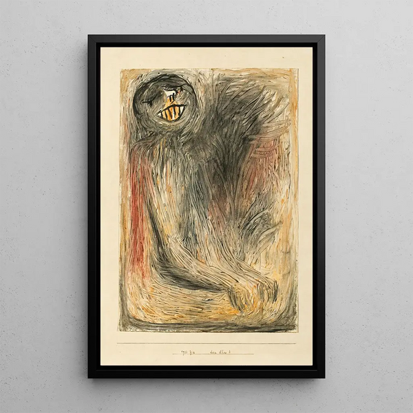 Ton Vorfahr - Paul Klee — gerahmtes Bild an der Wand