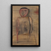 Doktor - Paul Klee — gerahmtes Bild an der Wand