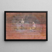 Episode vor einer arabischen Stadt - Paul Klee — gerahmtes Bild an der Wand