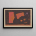 Teufel der Erde - Paul Klee — gerahmtes Bild an der Wand