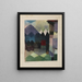 Fehn im Garten von Marc - Paul Klee — gerahmtes Bild an der Wand