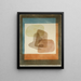 Freie Formen in starrer Anordnung - Paul Klee — gerahmtes Bild an der Wand