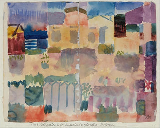 Paul Klee - Garden in St Germain The European Quarter Near Tunis.webp