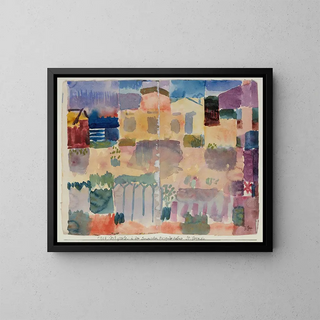 Paul Klee - Garden in St Germain The European Quarter Near Tunis.webp