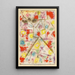 E-Feuille Gedenk-Gemälde - Paul Klee — gerahmtes Bild an der Wand