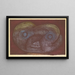 Kreatur der Sumpfregion - Paul Klee — gerahmtes Bild an der Wand