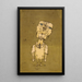 Geist eines Genies - Paul Klee — gerahmtes Bild an der Wand