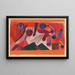 Baies vénéneuses - Paul Klee — gerahmtes Bild an der Wand