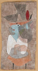 Dame im Hut und kleiner Tisch - Paul Klee — Ansicht des Kunstwerks