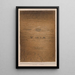 Inscription - Paul Klee — gerahmtes Bild an der Wand