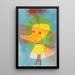 Petit Fantôme de Jardin - Paul Klee — gerahmtes Bild an der Wand