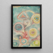 Kleine Blumenstillleben - Paul Klee — gerahmtes Bild an der Wand