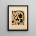 Merken für später - Paul Klee — gerahmtes Bild an der Wand