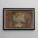 Bewegung um ein Kind - Paul Klee — gerahmtes Bild an der Wand