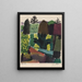 Parc - Paul Klee — gerahmtes Bild an der Wand
