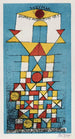 Postkartenbild zur Ausstellung der herausragenden Persönlichkeit im Bauhaus - Paul Klee — Ansicht des Kunstwerks