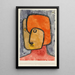 Anmaßender Angeber - Paul Klee — gerahmtes Bild an der Wand