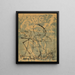 Duel public - Paul Klee — gerahmtes Bild an der Wand