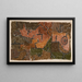Messe noire - Paul Klee — gerahmtes Bild an der Wand