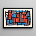 L'Heure vor einer Nacht - Paul Klee — gerahmtes Bild an der Wand