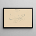 Traum einer Dame - Paul Klee — gerahmtes Bild an der Wand
