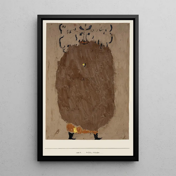 Brigands du désert - Paul Klee — gerahmtes Bild an der Wand