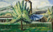 Bahnhof Baumgarten vor dem Bahnhof - Paul Kleinschmidt — Ansicht des Kunstwerks