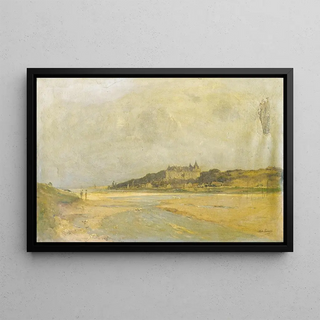 Paul Lecomte - Chteau dans lembouchure dun fleuve.webp