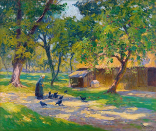 Hof - Paul Madeline — Ansicht des Kunstwerks