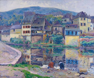 Les Lavandières - Paul Madeline — Ansicht des Kunstwerks