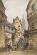 Straßenszene - Paul Marny — Ansicht des Kunstwerks
