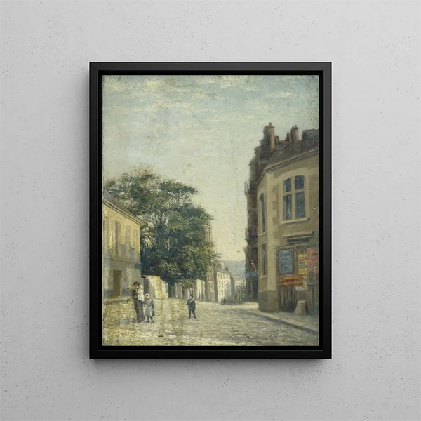 Paul Martellire - La rue Lhomond au droit de la rue Vauquelin.webp