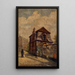Der Jagdpavillon von M. de Jullienne, Gasse der Gobelins - Paul Martellière — gerahmtes Bild an der Wand