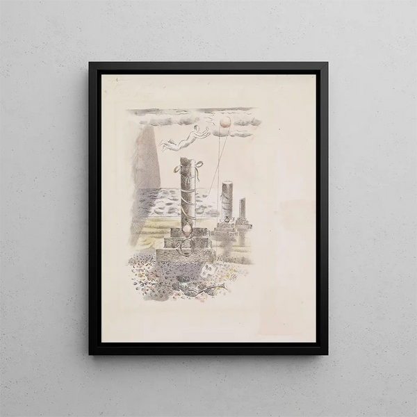 Paul Nash - Design for Urne Buriall Sorrow.webp