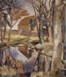 Teich von Oxenbridge - Paul Nash — Ansicht des Kunstwerks