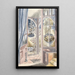 Die Tür eines Gartens - Paul Nash — gerahmtes Bild an der Wand