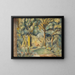 Der Garten in Meadle - Paul Nash — gerahmtes Bild an der Wand