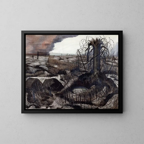 Fil - Paul Nash — gerahmtes Bild an der Wand
