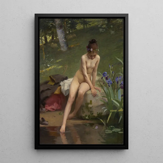 Paul Peel - The Little Shepherdess.webp