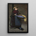 La fille vendant des violettes - Paul Prouho — gerahmtes Bild an der Wand