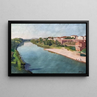 Paul Prouho - The ramparts at Rabastens.webp