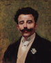 Portrait de Félicien Champsaur 1859-1934 romancier - Paul San — Ansicht des Kunstwerks
