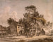Eine Herberge - Paul Sandby — Ansicht des Kunstwerks