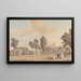 Ein Lager in St James Park - Paul Sandby — gerahmtes Bild an der Wand