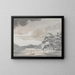 Seelandschaft - Paul Sandby — gerahmtes Bild an der Wand