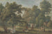 Der Garten des Hauses von Thomas Sandby in Englefield Green bei Windsor - Paul Sandby — Ansicht des Kunstwerks