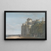 Die Nordterrasse, die nach Osten blickt - Paul Sandby — gerahmtes Bild an der Wand