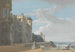 Die Nordterrasse des Windsor Castle, Blick nach Westen - Paul Sandby — Ansicht des Kunstwerks